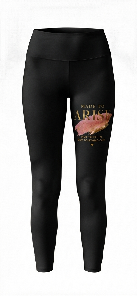 Arise Customized Leggings (Black Color)