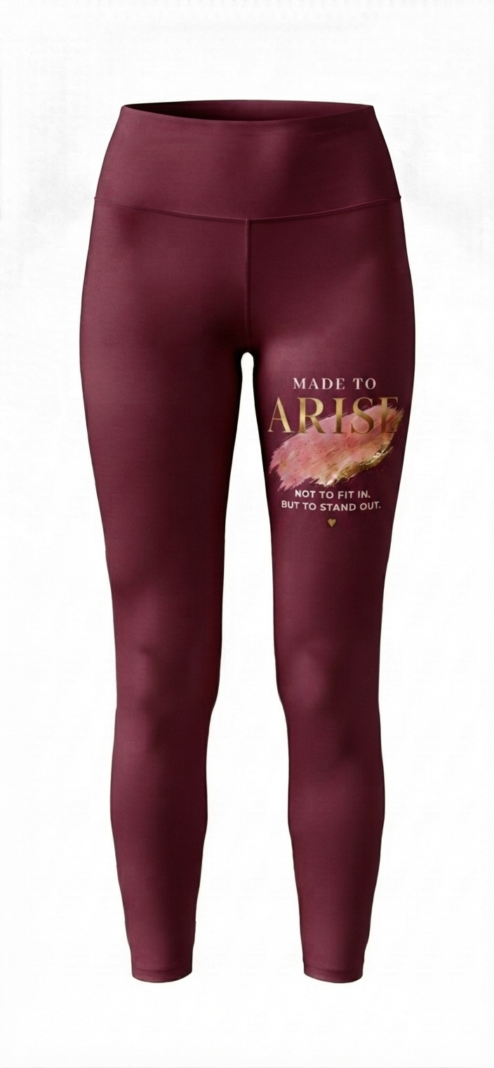 Arise Customized Leggings (Black Color)