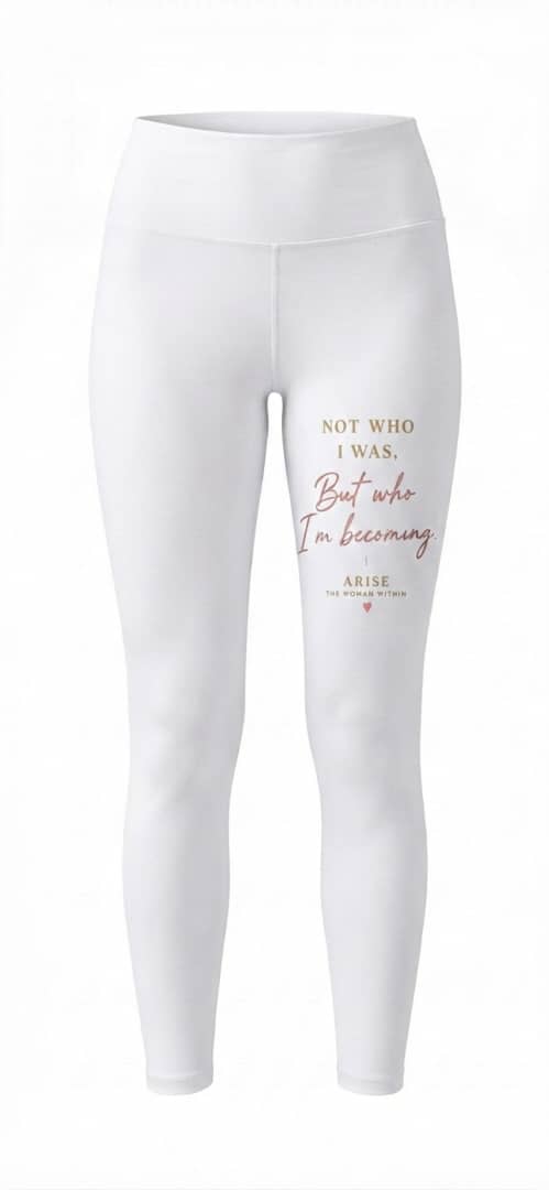 Arise Customized Leggings (Beige Color) Design 01
