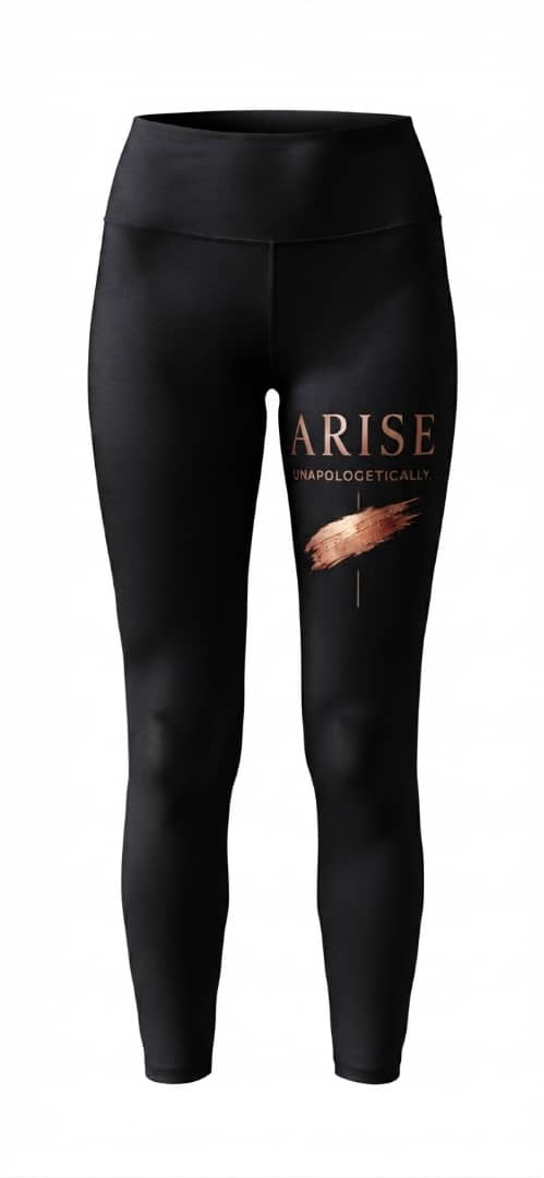 Arise Customized Leggings (White Color) Design 02